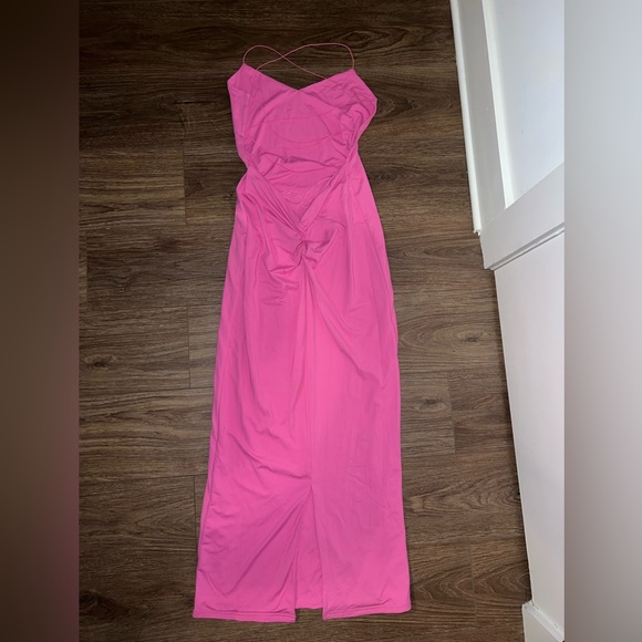 Meshki Strapy Pink Dress - Picture 2 of 4